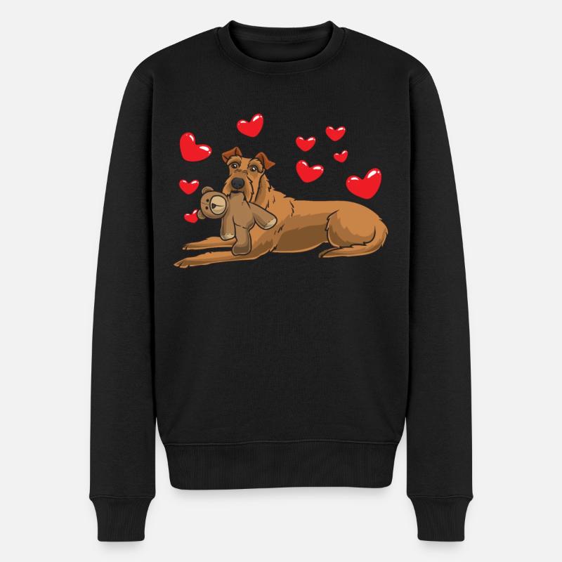 Sturer Irish Terrier - Pull Premium bio Homme - noir