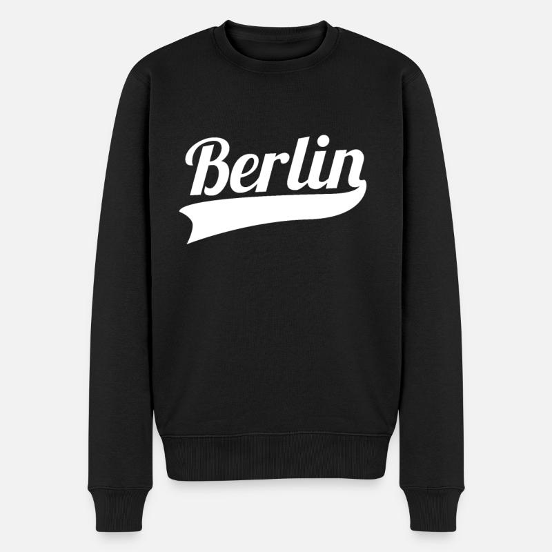 Berlin - Pull Premium bio Homme - noir
