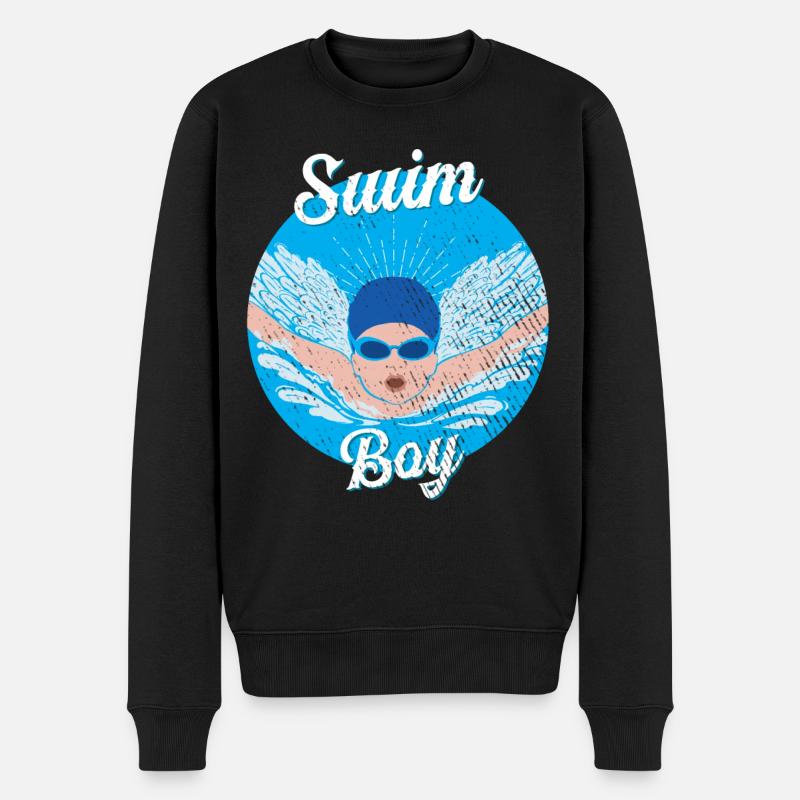 Natation Enfants Natation Garçon - Pull Premium bio Homme - noir