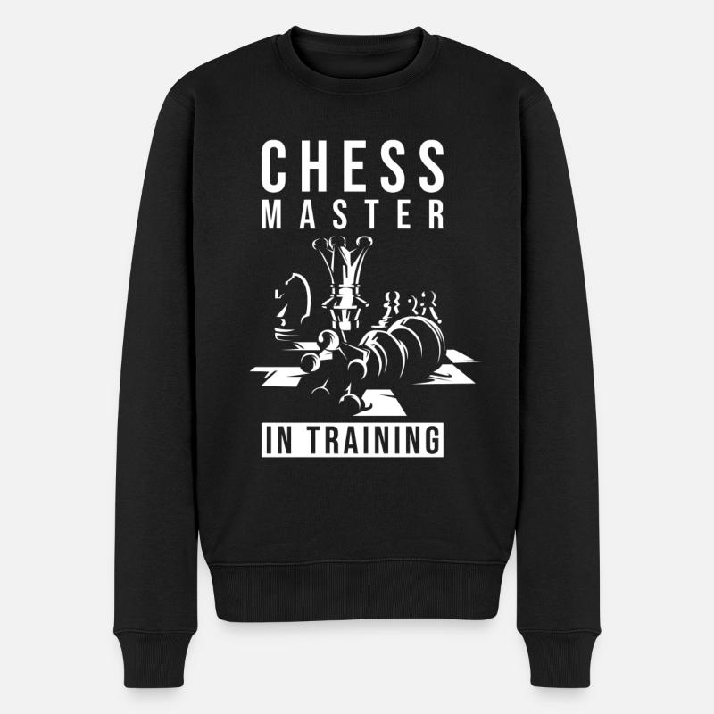 Échecs d’échecs Cadeau - Pull Premium bio Homme - noir