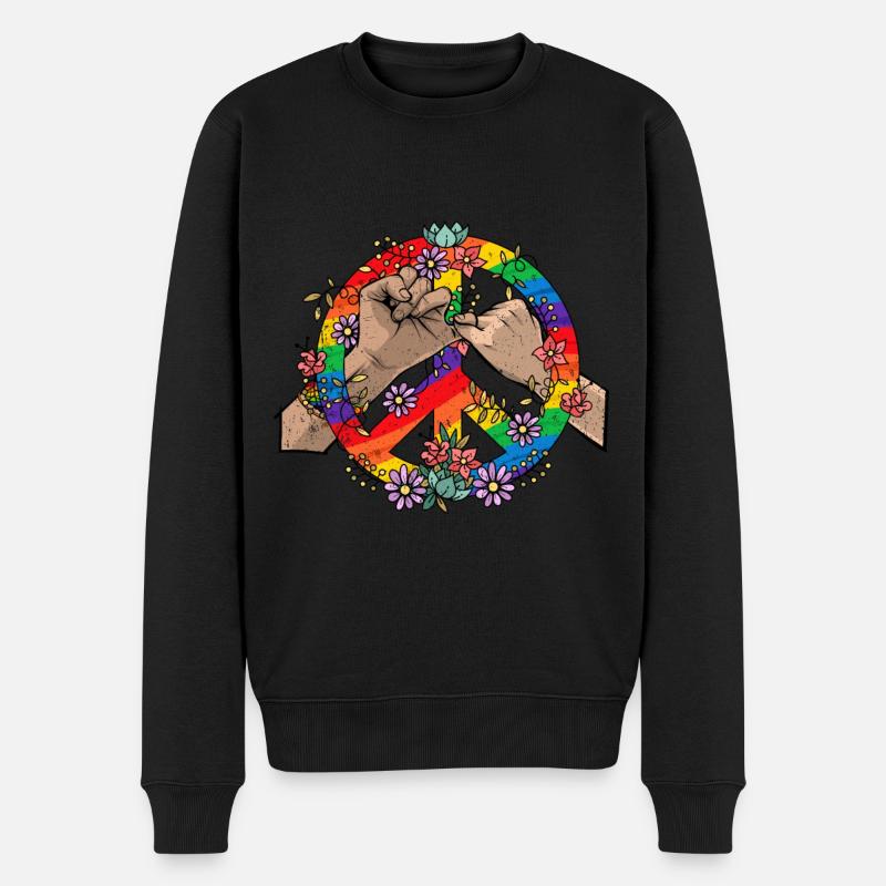 LGBT - Pull Premium bio Homme - noir