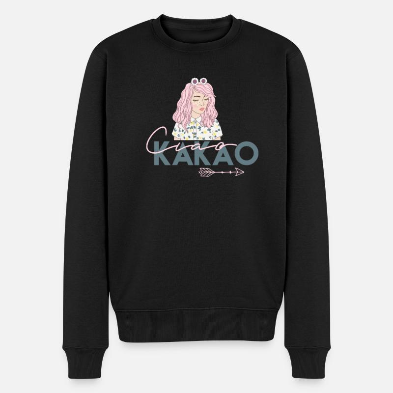 Ciao Cacao - Pull Premium bio Homme - noir