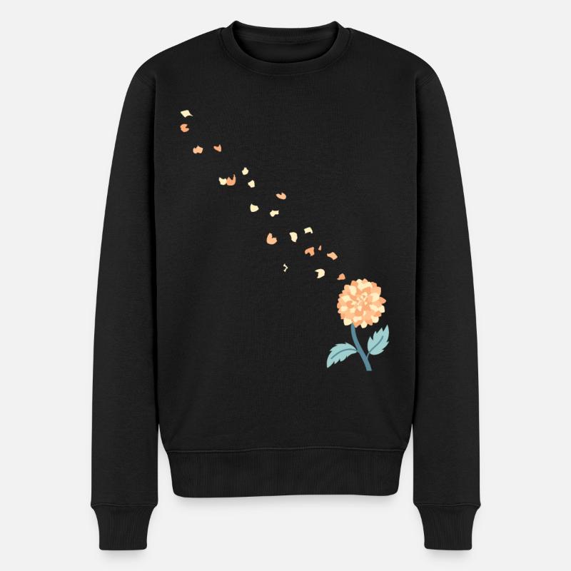 Fleur - Pull Premium bio Homme - noir