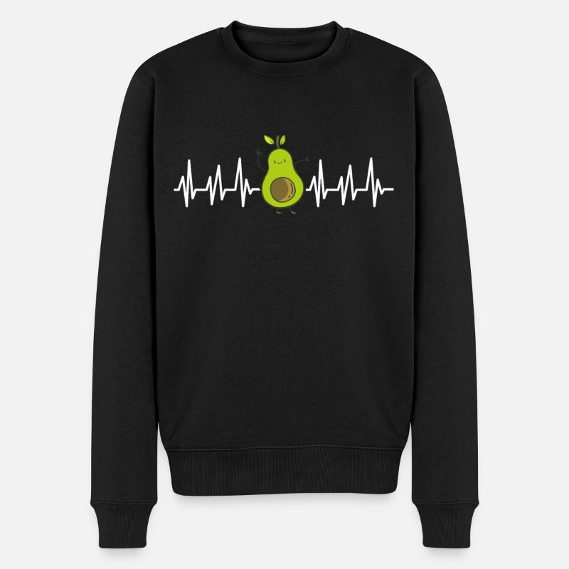 Avocado - Pull Premium bio Homme - noir