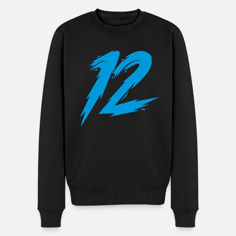 12 - Pull Premium bio Homme - noir