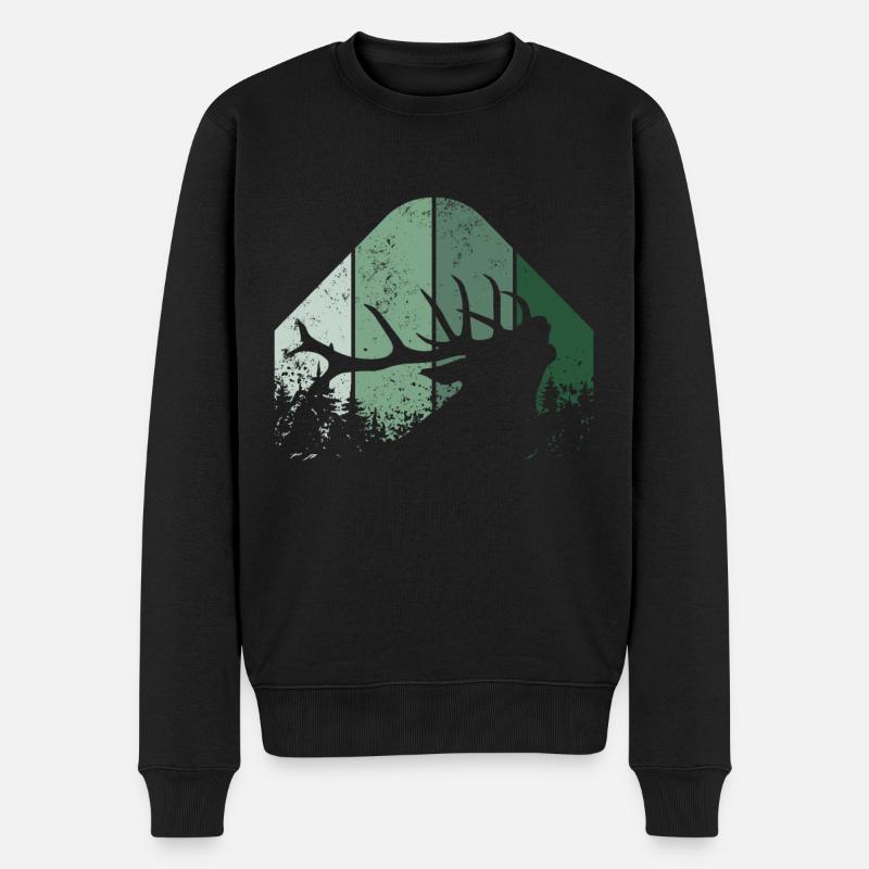 Hirsch förster Jäger - Pull Premium bio Homme - noir