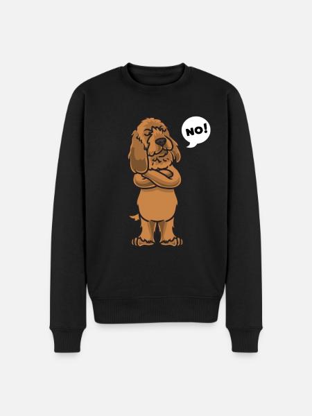 Sturer Basset Fauve de Bretagne Chien - Pull Premium bio Homme - noir