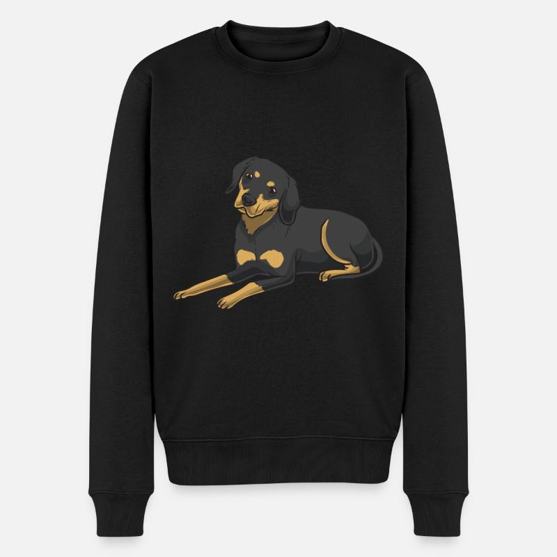 Chien d’incendie - Pull Premium bio Homme - noir