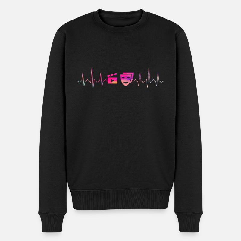 Schauspieler Geschenkidee - Männer Premium Bio Pullover - Schwarz