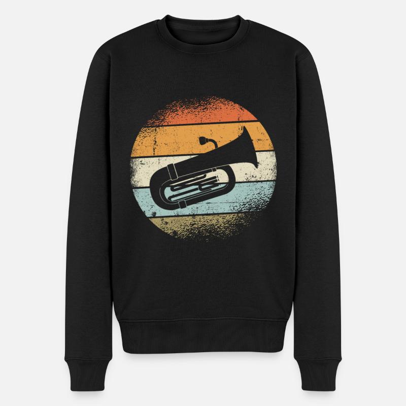 tuba - Pull Premium bio Homme - noir