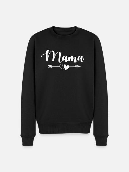 Mom - Men's Premium Organic Jumper - black