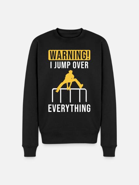 Parkour Sport - Men's Premium Organic Jumper - black