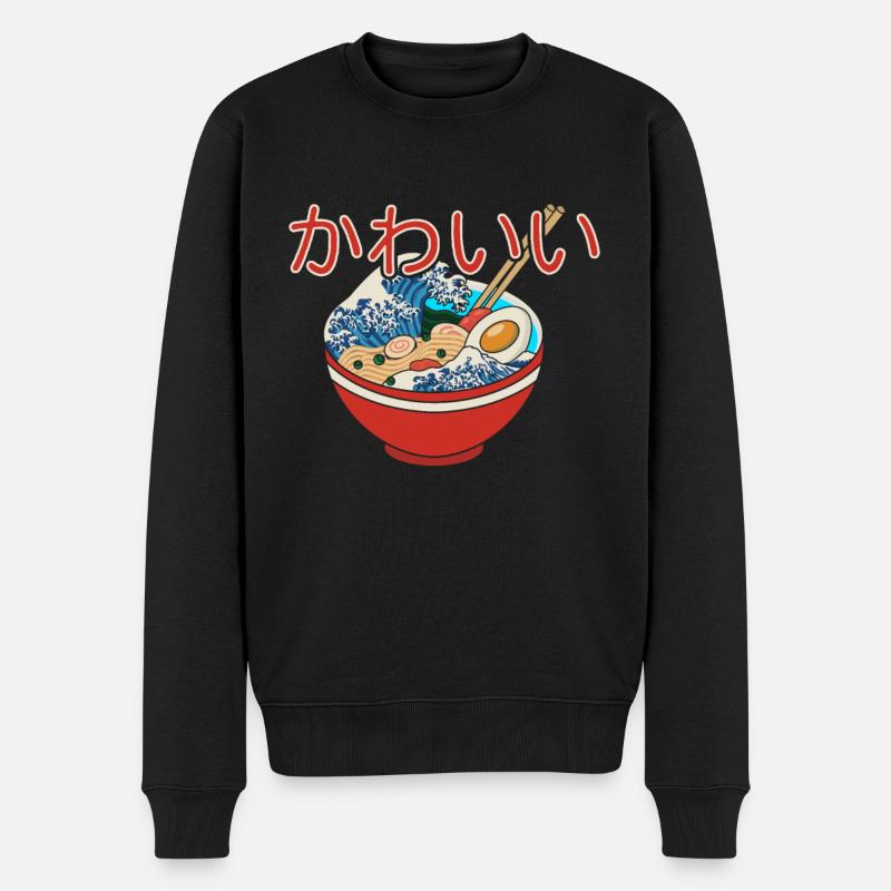 Ramen - Pull Premium bio Homme - noir