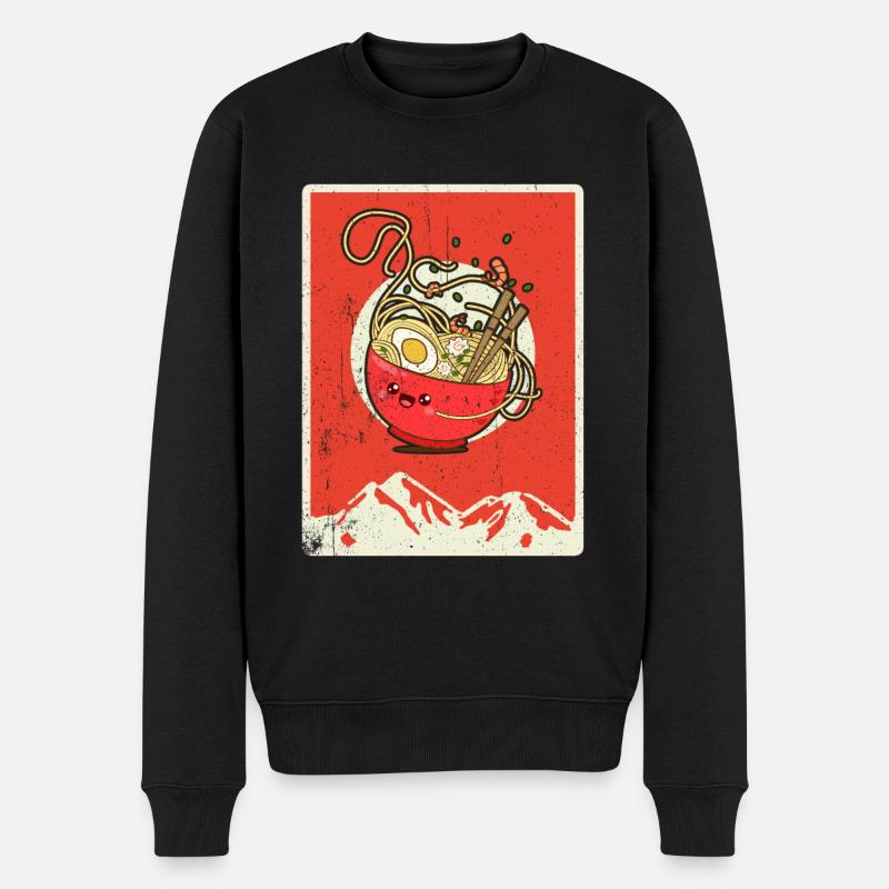 Ramen - Pull Premium bio Homme - noir