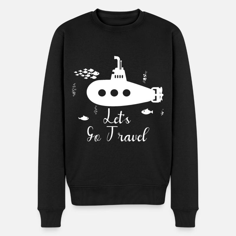 Sous-marin sous-marin plongée sous-marine - Pull Premium bio Homme - noir