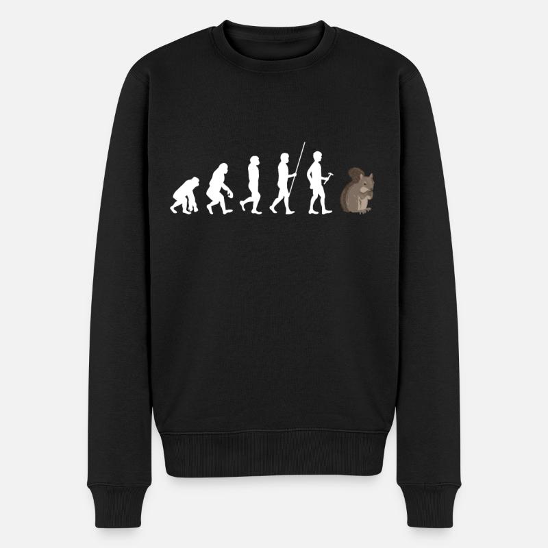 Écureuils - Pull Premium bio Homme - noir