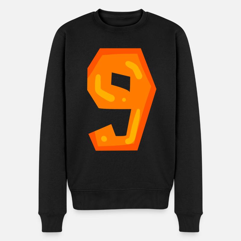 9 - Pull Premium bio Homme - noir