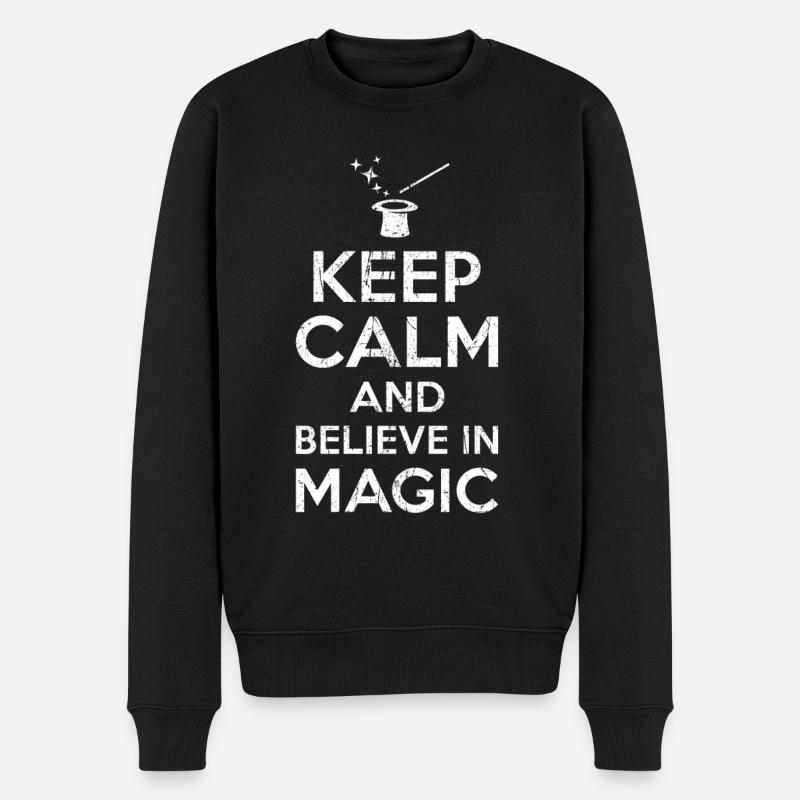 Cadeau pour les magiciens - Pull Premium bio Homme - noir