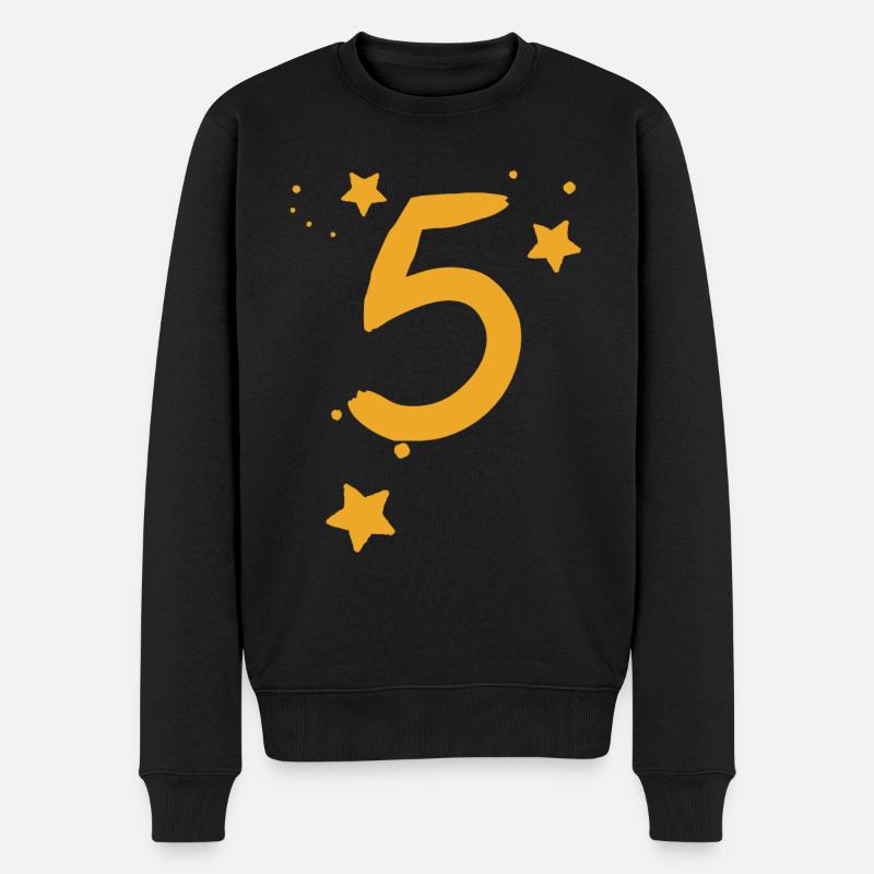 5 anniversaire 5 ans - Pull Premium bio Homme - noir