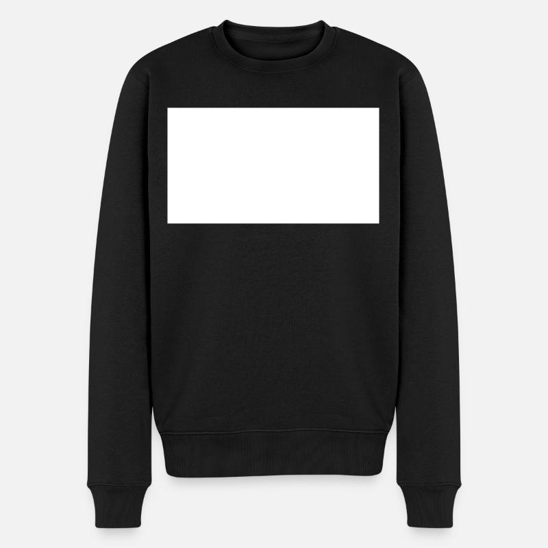 Rectangle - Pull Premium bio Homme - noir