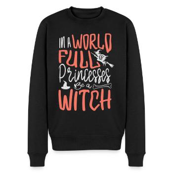 Halloween Lustig - Männer Premium Bio Pullover - Schwarz - Vorne - Nico (187cm)