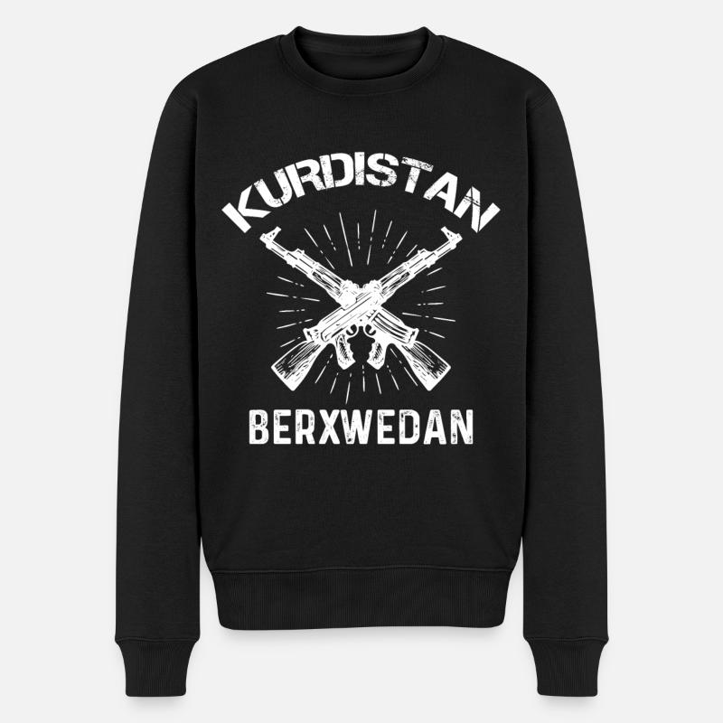 Kurdistan Berxwedan Kurdisch Kurde - Pull Premium bio Homme - noir