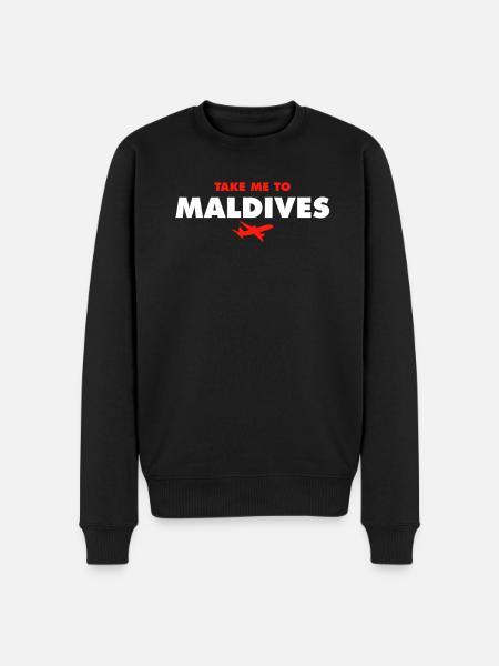 Maldives Easter Gift - Männer Premium Bio Pullover - Schwarz