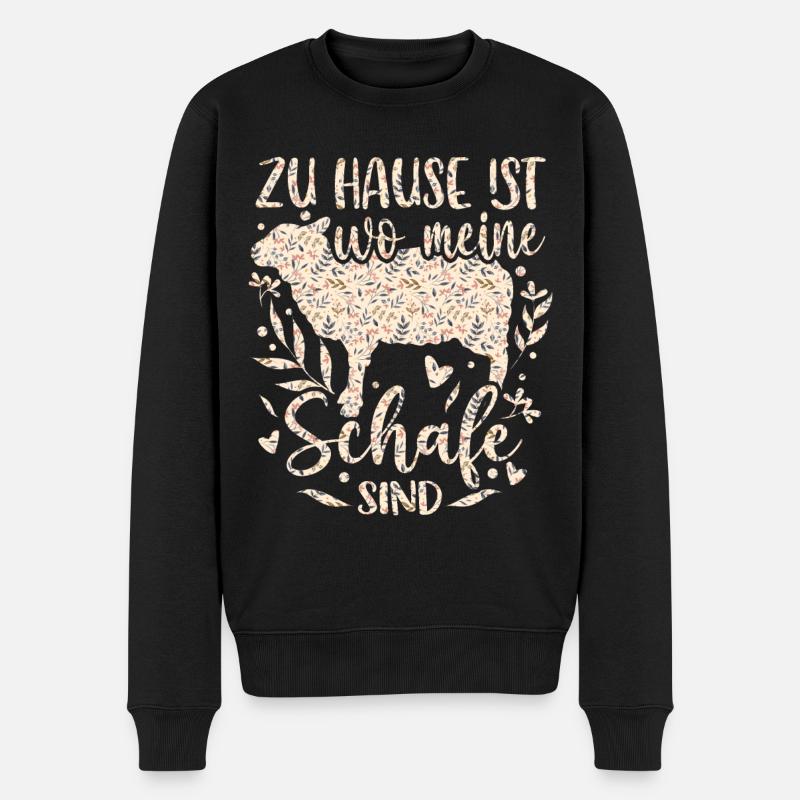 Moutons bergers bergers - Pull Premium bio Homme - noir