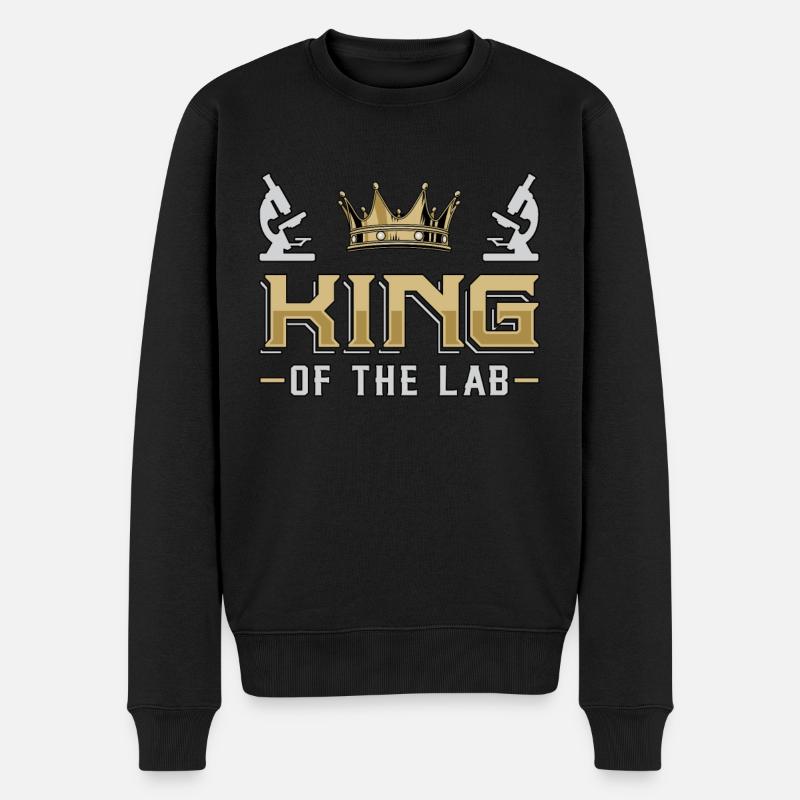 Labortechniker Wissenschaft Chemie Labor Geschenk - Männer Premium Bio Pullover - Schwarz