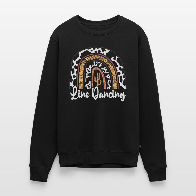Linedance Line Dance Männer Premium Bio Pullover