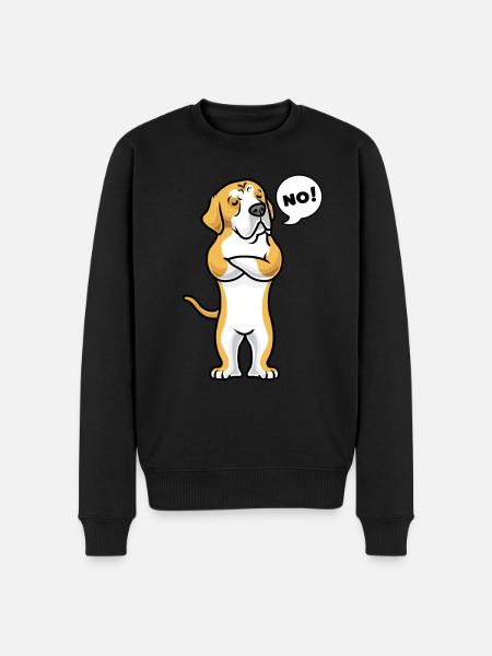 Mastín Español chien mastiff espagnol - Pull Premium bio Homme - noir