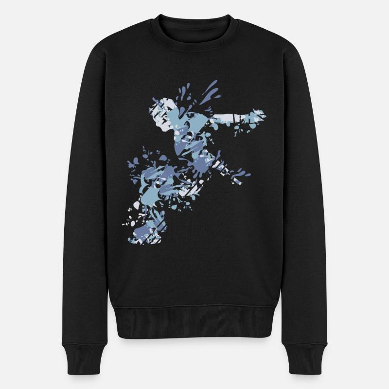 Splash Freerunning Parkour - Pull Premium bio Homme - noir