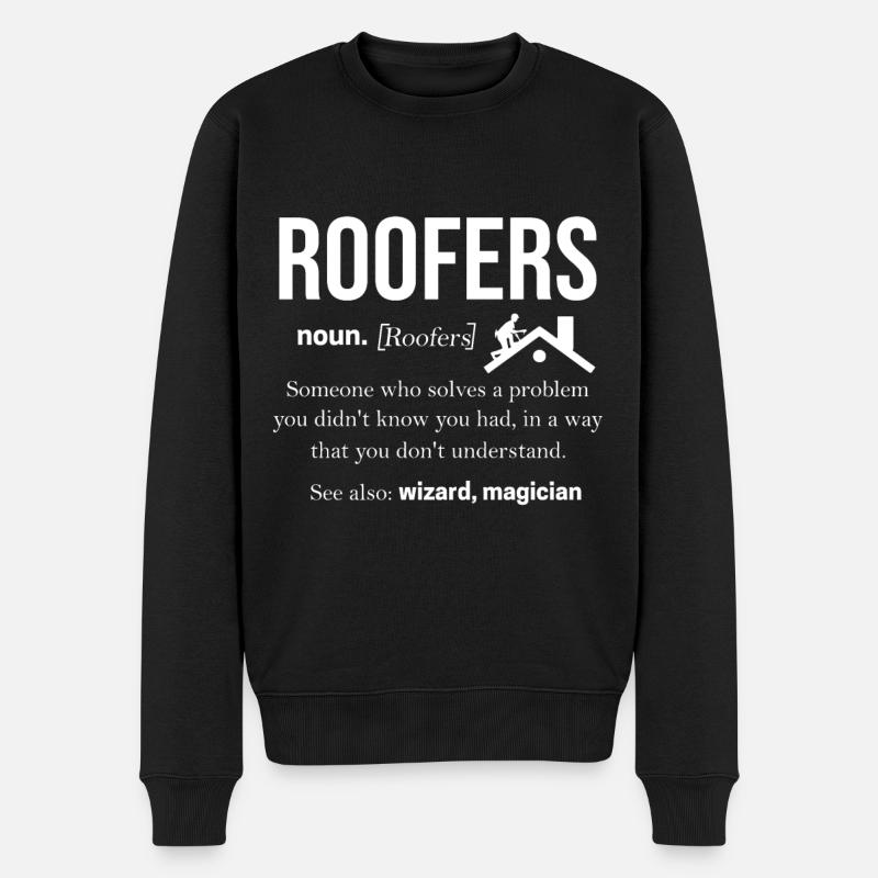 Couvreur - Pull Premium bio Homme - noir