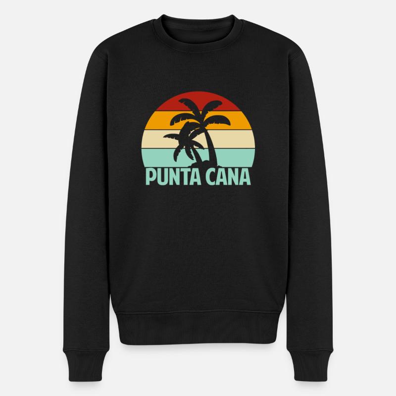 Punta Cana - Pull Premium bio Homme - noir