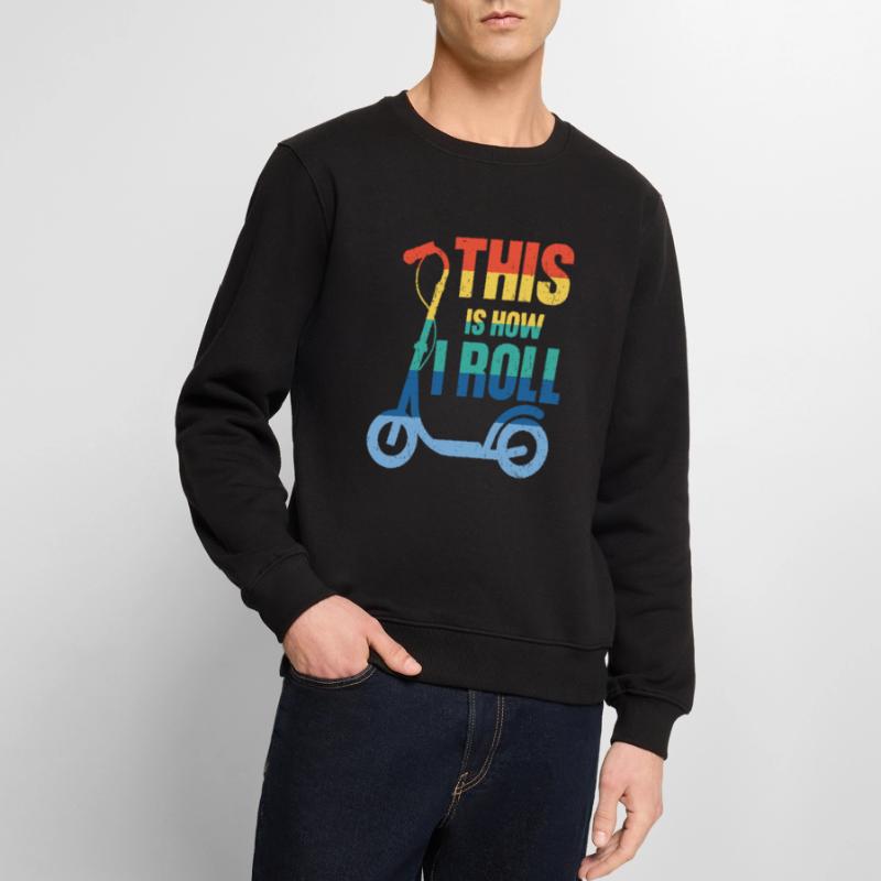 scooter e-scooter Roller E-Roller Männer Premium Bio Pullover