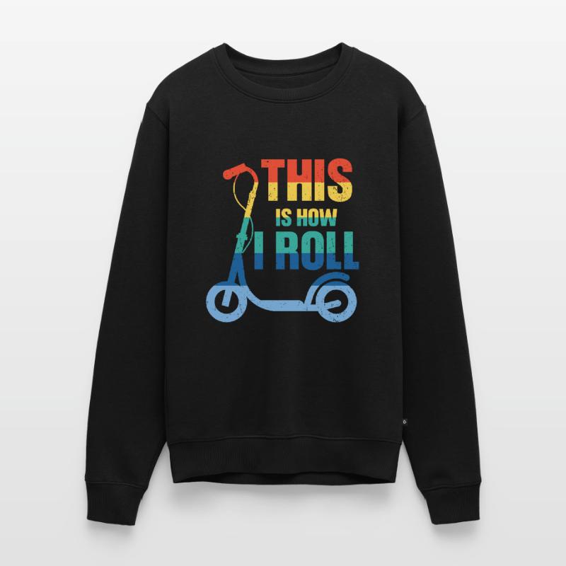scooter e-scooter Roller E-Roller Männer Premium Bio Pullover