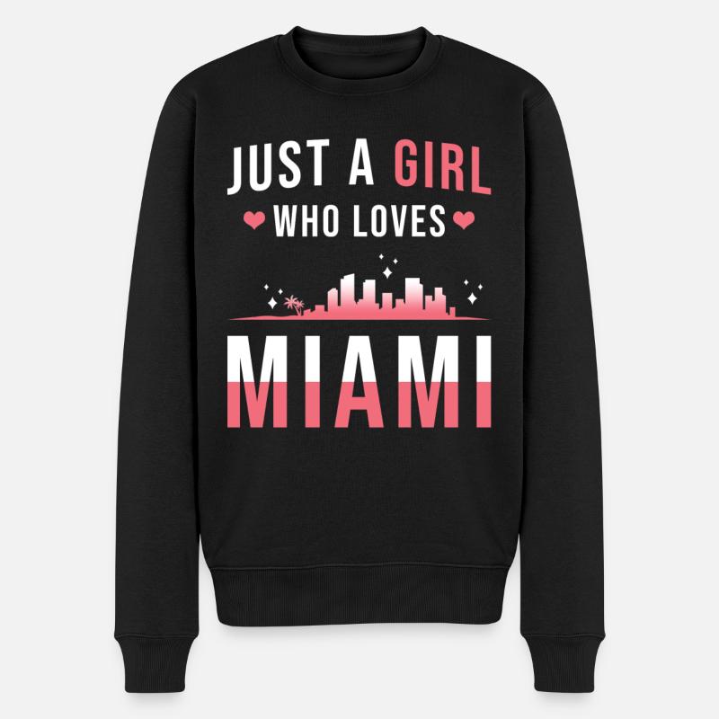 Miami - Pull Premium bio Homme - noir