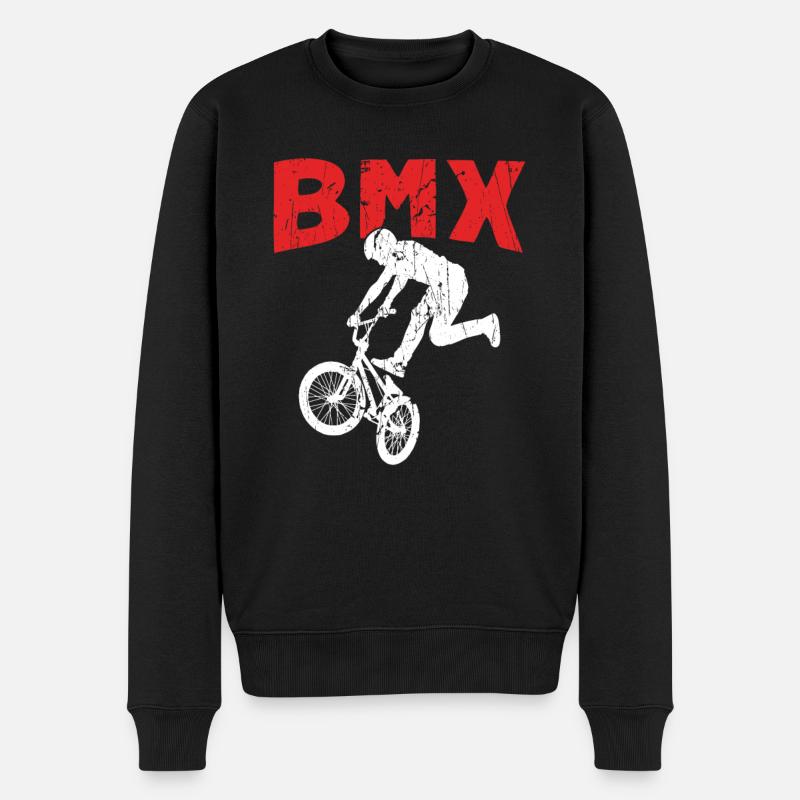 Le BMX - Pull Premium bio Homme - noir