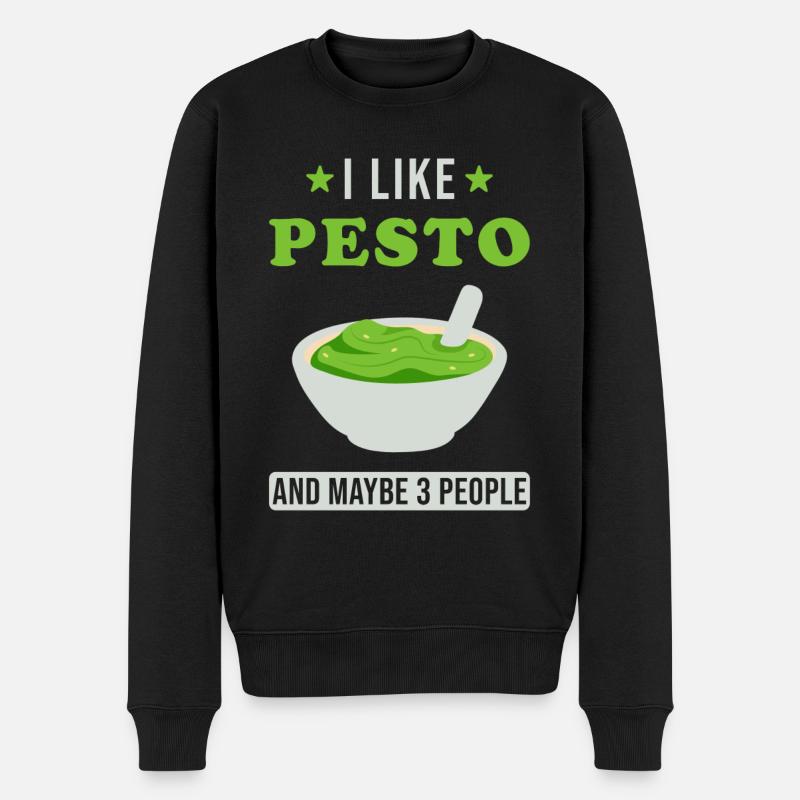 Pesto - Pull Premium bio Homme - noir