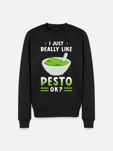 Pesto - Men's Premium Organic Jumper - black