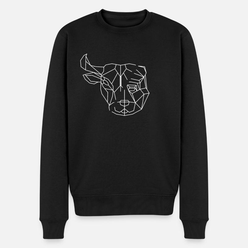 Bulle Bär Börse Bullish Bearish Aktien Börse - Männer Premium Bio Pullover - Schwarz