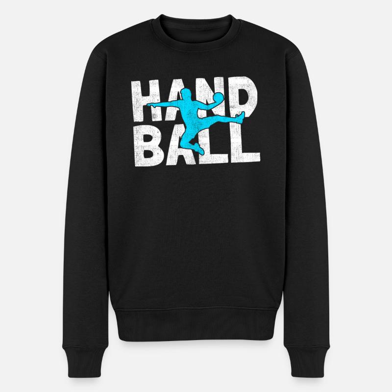 Handball - Pull Premium bio Homme - noir