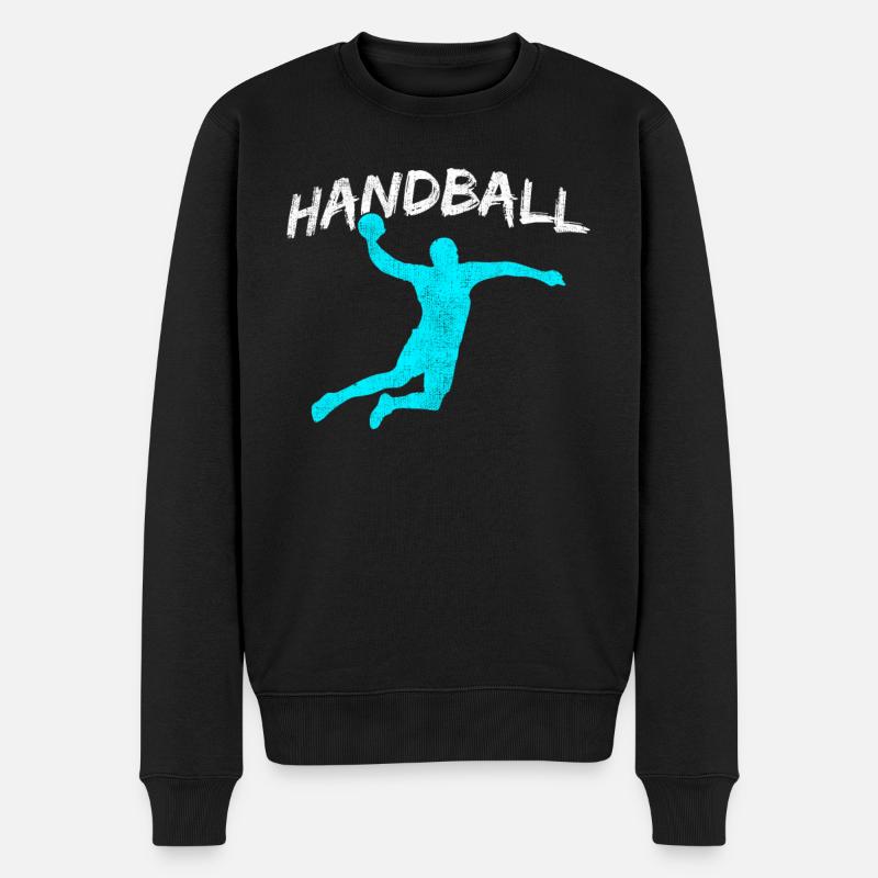 Handball - Pull Premium bio Homme - noir