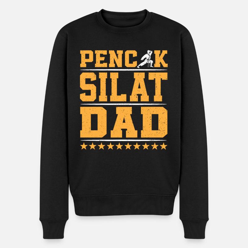 Pencak Silat Papa - Pull Premium bio Homme - noir