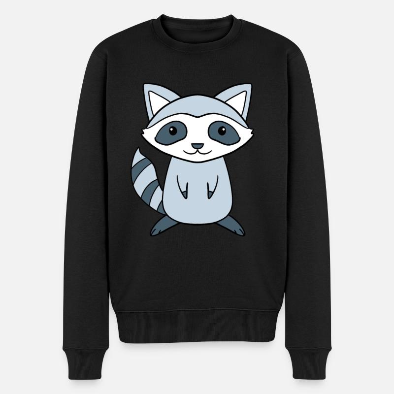 Raton laveur - Pull Premium bio Homme - noir