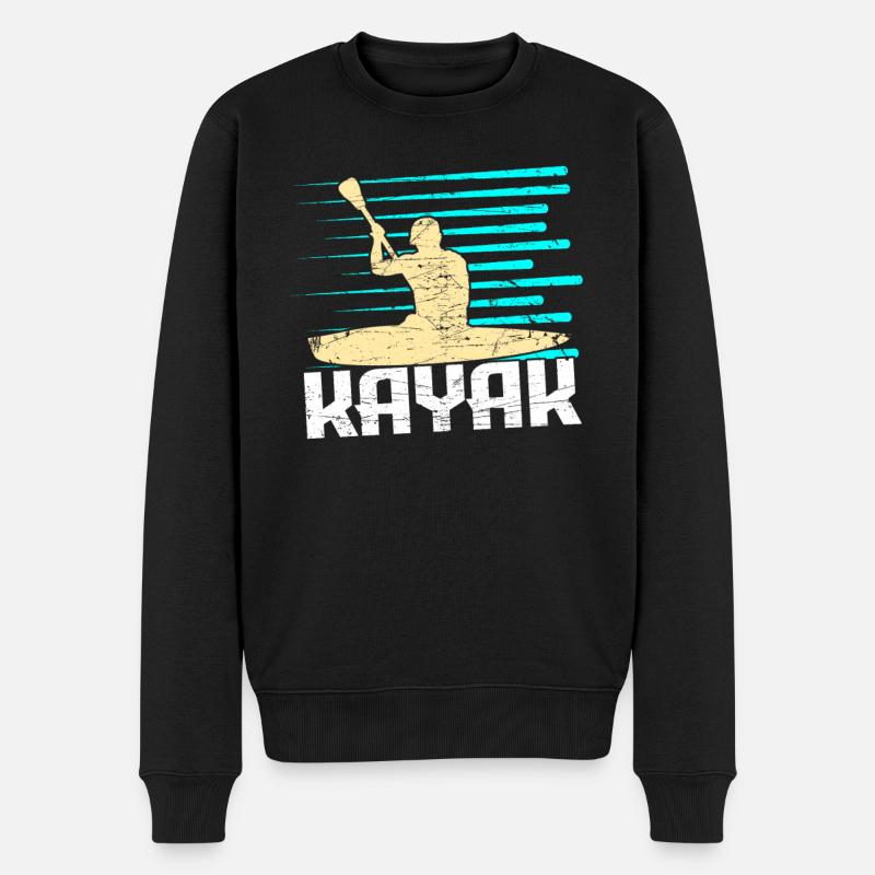 Kayak - Pull Premium bio Homme - noir