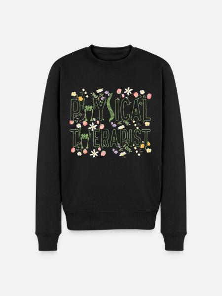 Physical Therapist - Men's Premium Organic Jumper - black