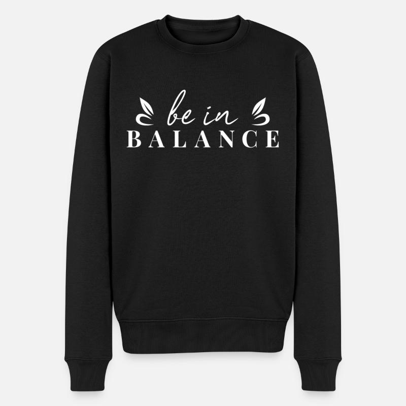 Balance - Pull Premium bio Homme - noir