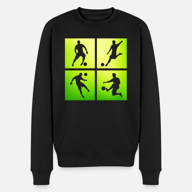 Footballeur - Pull Premium bio Homme - noir