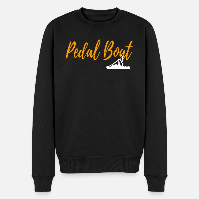 PÉDALO - Pull Premium bio Homme - noir